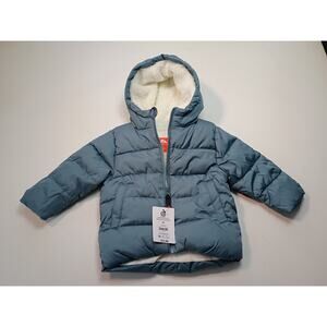 Ozark Trail Toddler Blue Puffer Jacket - Size 2T - NWT